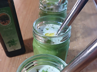 Pea and Mint Gazpacho